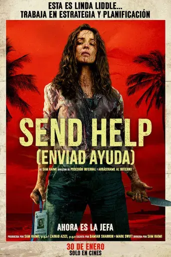 SEND HELP (Enviad ayuda) - Poster