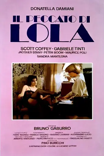 El pecado de Lola poster