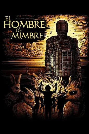 El hombre de mimbre - Poster