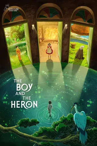 El chico y la garza - Poster