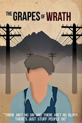 Las uvas de la ira - Poster