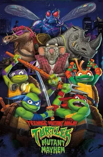 Ninja Turtles: Caos mutante - Poster