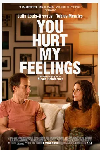 You hurt my feelings - Poster