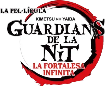 Guardianes de la noche: Kimetsu no Yaiba La fortaleza infinita - Logo