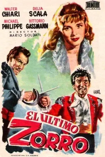 El último Zorro poster