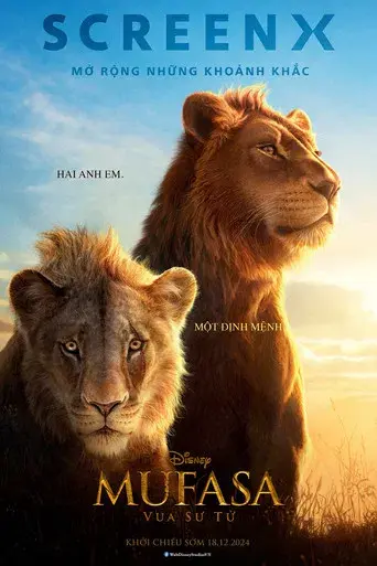 Mufasa: El rey león - Poster