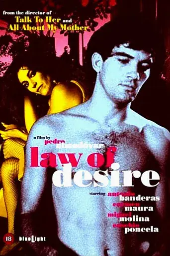 La ley del deseo - Poster