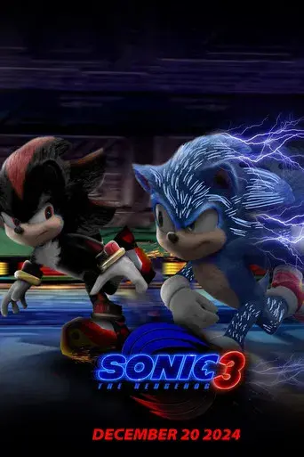 Sonic 3: La película - Poster