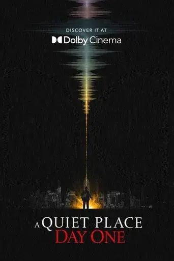 Un lugar tranquilo: Día uno - Poster