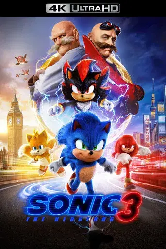 Sonic 3: La película - Poster