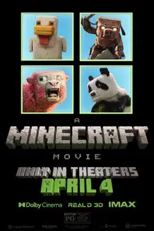Una película de Minecraft - Poster