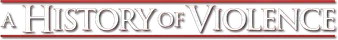 Una historia de violencia - Logo