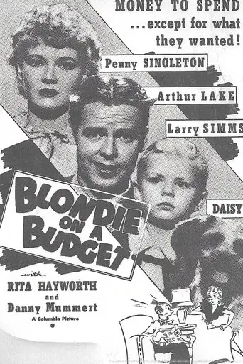 Blondie on a Budget - Poster