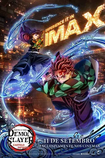 Guardianes de la noche: Kimetsu no Yaiba La fortaleza infinita - Poster