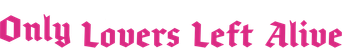 Sólo los amantes sobreviven - Logo