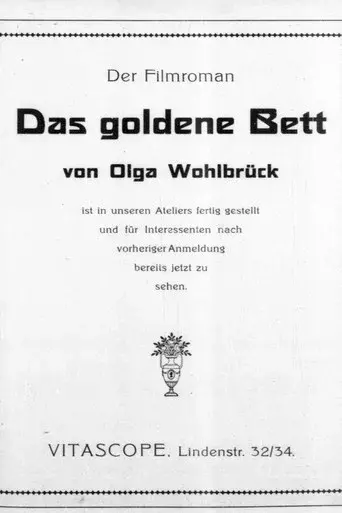 Das goldene Bett poster