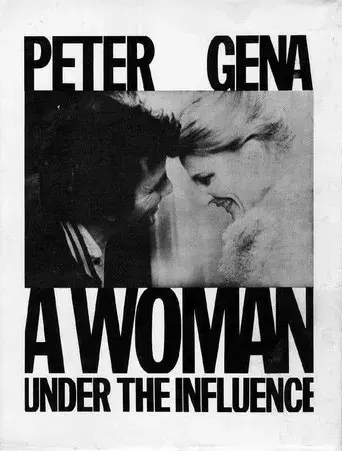 Una mujer bajo la influencia - Poster