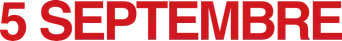 Septiembre 5 - Logo