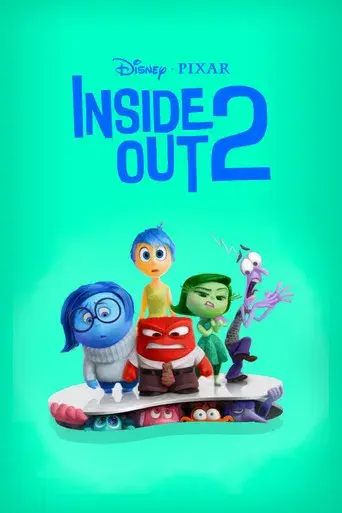 Del revés 2 (Inside Out 2) - Poster