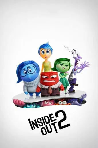 Del revés 2 (Inside Out 2) - Poster