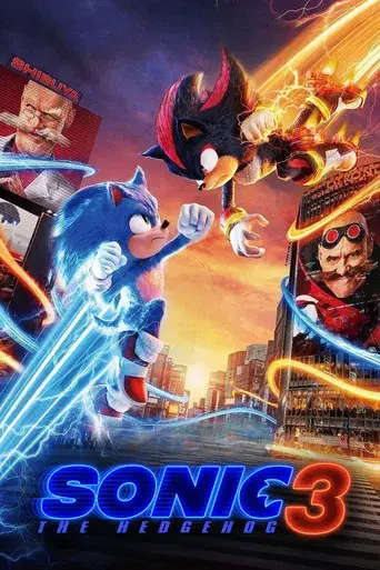 Sonic 3: La película - Poster
