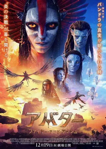 Avatar: Fuego y ceniza - Poster