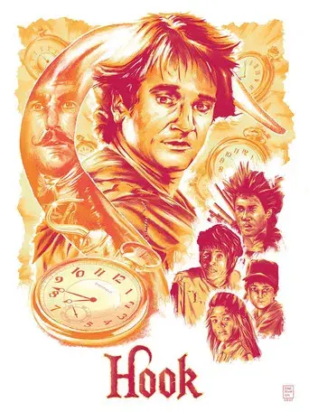 Hook (El capitán Garfio) - Poster