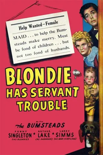 Blondie Has Servant Trouble - Poster