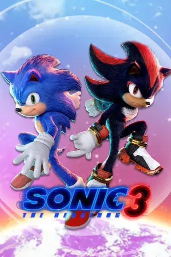Sonic 3: La película - Poster