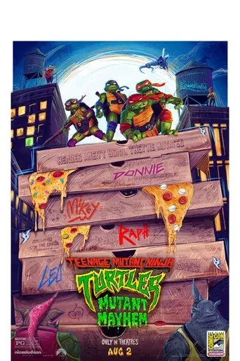 Ninja Turtles: Caos mutante - Poster