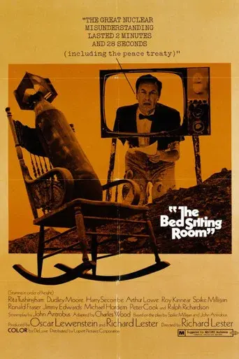 La sala de estar con cama poster