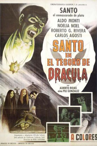 Santo en El tesoro de Drácula - Poster