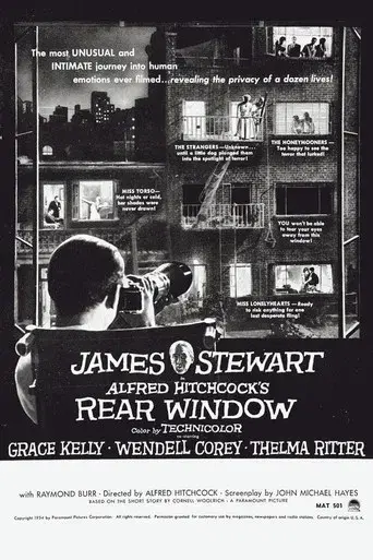 La ventana indiscreta - Poster