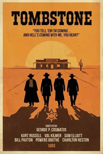 Tombstone: La leyenda de Wyatt Earp - Poster