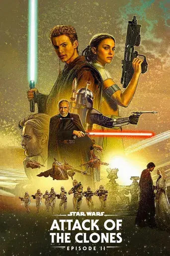 La guerra de las galaxias. Episodio II: El ataque de los clones - Poster