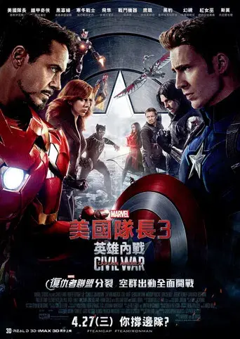 Capitán América: Civil War - Poster