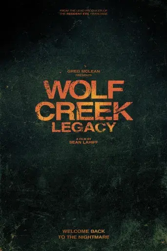 Wolf Creek: Legacy poster