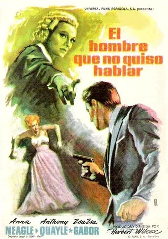 The Man Who Wouldn't Talk - Poster