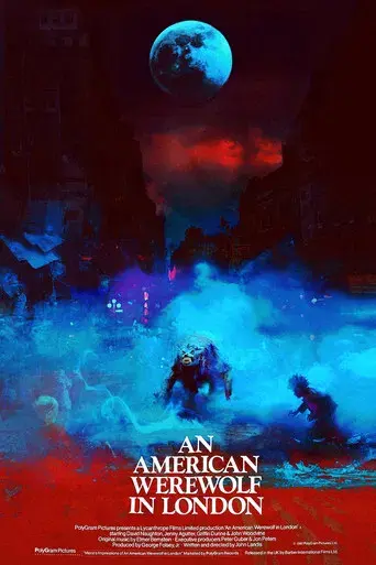 Un hombre lobo americano en Londres - Poster
