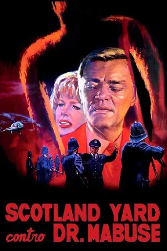 Dr. Mabuse contra Scotland Yard - Poster