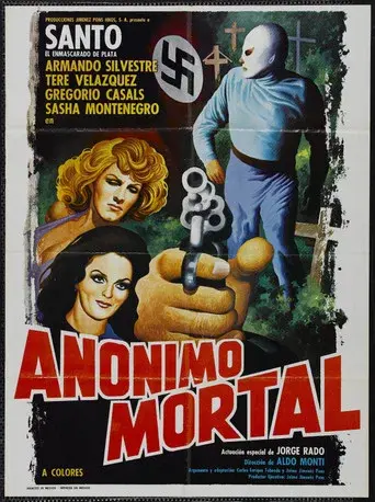 Santo en Anónimo mortal - Poster