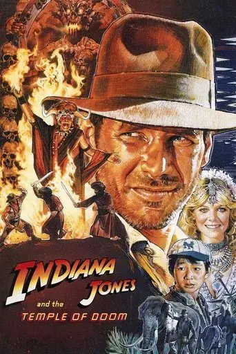 Indiana Jones y el templo maldito - Poster