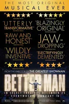 Better Man: La historia de Robbie Williams - Poster