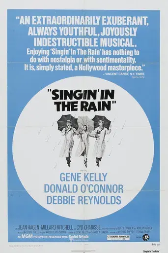 Cantando bajo la lluvia - Poster