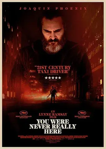 En realidad, nunca estuviste aquí - Poster