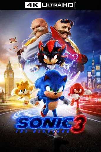 Sonic 3: La película - Poster