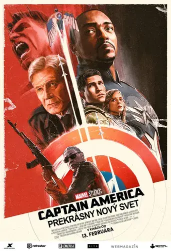 Capitán América: Brave New World - Poster