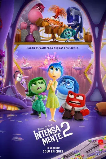 Del revés 2 (Inside Out 2) - Poster