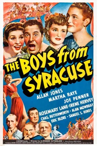 The Boys from Syracuse - Poster
