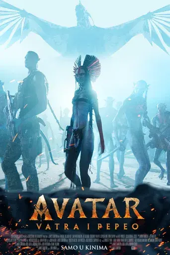 Avatar: Fuego y ceniza - Poster